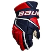 Hokejske rokavice Bauer Vapor 3X PRO Navy/Red/White Intermediate 12 palcev