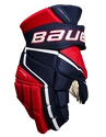 Hokejske rokavice Bauer Vapor 3X PRO Navy/Red/White Intermediate