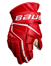 Hokejske rokavice Bauer Vapor 3X PRO red Intermediate