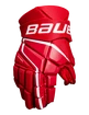 Hokejske rokavice Bauer Vapor 3X Red Intermediate