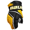 Hokejske rokavice Bauer Vapor Hyperlite Black/Gold Senior 15 palcev