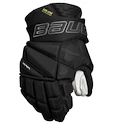 Hokejske rokavice Bauer Vapor Hyperlite Black Intermediate 12 palcev