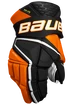 Hokejske rokavice Bauer Vapor Hyperlite Black/Orange Intermediate