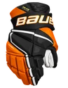 Hokejske rokavice Bauer Vapor Hyperlite Black/Orange Junior