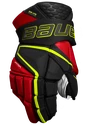 Hokejske rokavice Bauer Vapor Hyperlite Black/Red/Green Intermediate