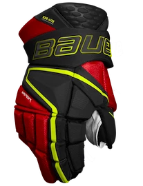 Hokejske rokavice Bauer Vapor Hyperlite Black/Red/Green Intermediate