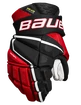 Hokejske rokavice Bauer Vapor Hyperlite Black/Red Junior