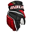 Hokejske rokavice Bauer Vapor Hyperlite Black/Red Senior 15 palcev