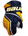 Hokejske rokavice Bauer Vapor Hyperlite Navy/Gold Intermediate