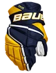 Hokejske rokavice Bauer Vapor Hyperlite Navy/Gold Junior 11 palcev