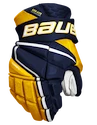 Hokejske rokavice Bauer Vapor Hyperlite Navy/Gold Junior 11 palcev