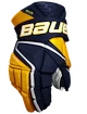 Hokejske rokavice Bauer Vapor Hyperlite Navy/Gold Senior 15 palcev