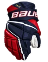 Hokejske rokavice Bauer Vapor Hyperlite Navy/Red/White Junior