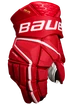 Hokejske rokavice Bauer Vapor Hyperlite Red Intermediate