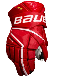 Hokejske rokavice Bauer Vapor Hyperlite Red Intermediate