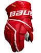 Hokejske rokavice Bauer Vapor Hyperlite Red Senior