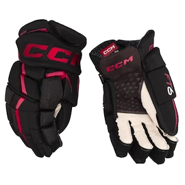 Hokejske rokavice CCM JetSpeed FT6 Black/Red Senior