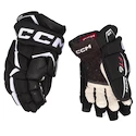 Hokejske rokavice CCM JetSpeed FT6 Black/White Junior 10 palcev