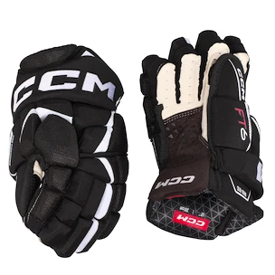 Hokejske rokavice CCM JetSpeed FT6 Black/White Junior