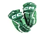 Hokejske rokavice CCM JetSpeed FT6 Dark Green/White Junior 11 palcev