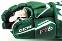 Hokejske rokavice CCM JetSpeed FT6 Dark Green/White Junior