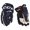 Hokejske rokavice CCM JetSpeed FT6 Navy/White Junior 10 palcev