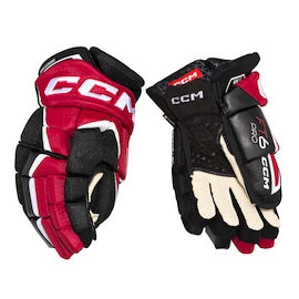 Hokejske rokavice CCM JetSpeed FT6 Pro Black/Red/White Junior