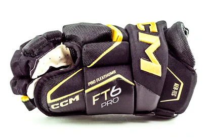 Hokejske rokavice CCM JetSpeed FT6 Pro Black/Sunflower Senior