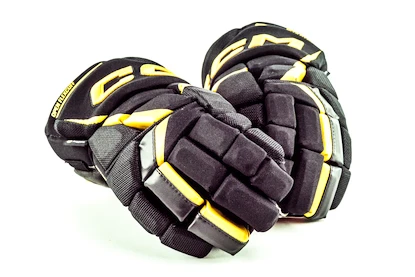 Hokejske rokavice CCM JetSpeed FT6 Pro Black/Sunflower Senior