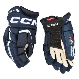 Hokejske rokavice CCM JetSpeed FT6 Pro Navy/White Junior