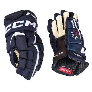 Hokejske rokavice CCM JetSpeed FT6 Pro Navy/White Junior