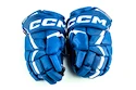 Hokejske rokavice CCM JetSpeed FT6 Royal/White Junior 12 palcev