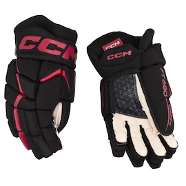 Hokejske rokavice CCM JetSpeed FT680 Black/Red Senior