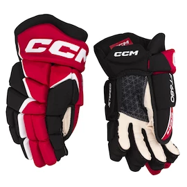 Hokejske rokavice CCM JetSpeed FT680 Black/Red/White Senior