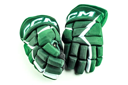 Hokejske rokavice CCM JetSpeed FT680 Dark Green/White Junior 11 palcev