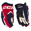 Hokejske rokavice CCM JetSpeed FT680 Navy/Red/White Senior 15 palcev