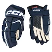 Hokejske rokavice CCM JetSpeed FT680 Navy/White Junior