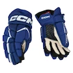 Hokejske rokavice CCM JetSpeed FT680 Royal/White Junior 11 palcev