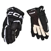 Hokejske rokavice CCM JetSpeed FTWomen Black/White Senior