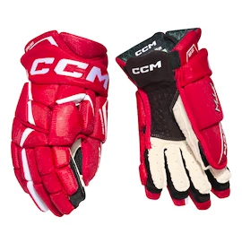 Hokejske rokavice CCM JetSpeed FTWomen Red/White Senior