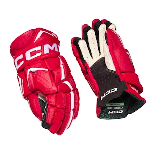 Hokejske rokavice CCM JetSpeed FTWomen Red/White Senior