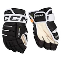 Hokejske rokavice CCM Tacks 4 ROLL PRO 3 Black/White Senior