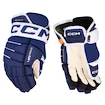 Hokejske rokavice CCM Tacks 4 ROLL PRO 3 Blue/White Senior