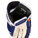 Hokejske rokavice CCM Tacks 4 ROLL PRO 3 Blue/White Senior