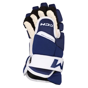 Hokejske rokavice CCM Tacks 4 ROLL PRO 3 Blue/White Senior