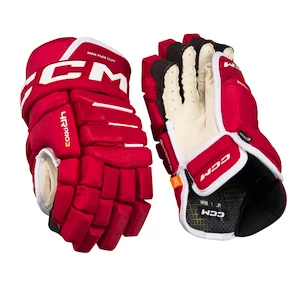 Hokejske rokavice CCM Tacks 4 ROLL PRO 3 Red Senior