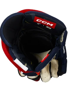 Hokejske rokavice CCM Tacks AS 580 Navy/Red/White Senior 15 palcev