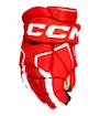 Hokejske rokavice CCM Tacks AS 580 Red/White Junior 10 palcev