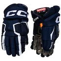 Hokejske rokavice CCM Tacks AS-V Navy/White Junior 10 palcev