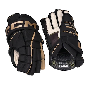 Hokejske rokavice CCM Tacks XF 80 Black/Gold Senior